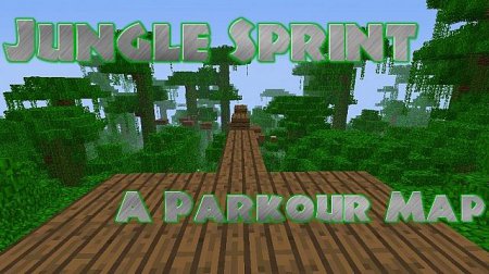 Jungle Sprint - а parkour map